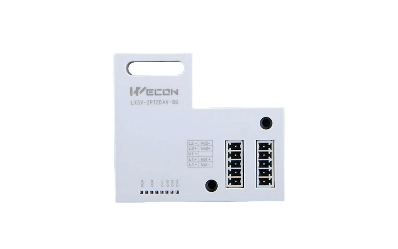 BD модули LX5V-2PT2DAI-BD / LX5V-2PT2DAV-BD